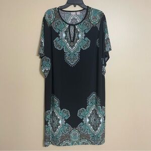 Chico’s paisley colorful Dress Size 3 16 18